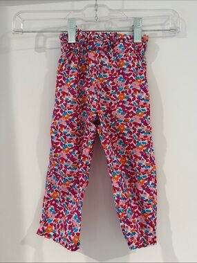 Jacadi Pink Floral Print Girls' Pants